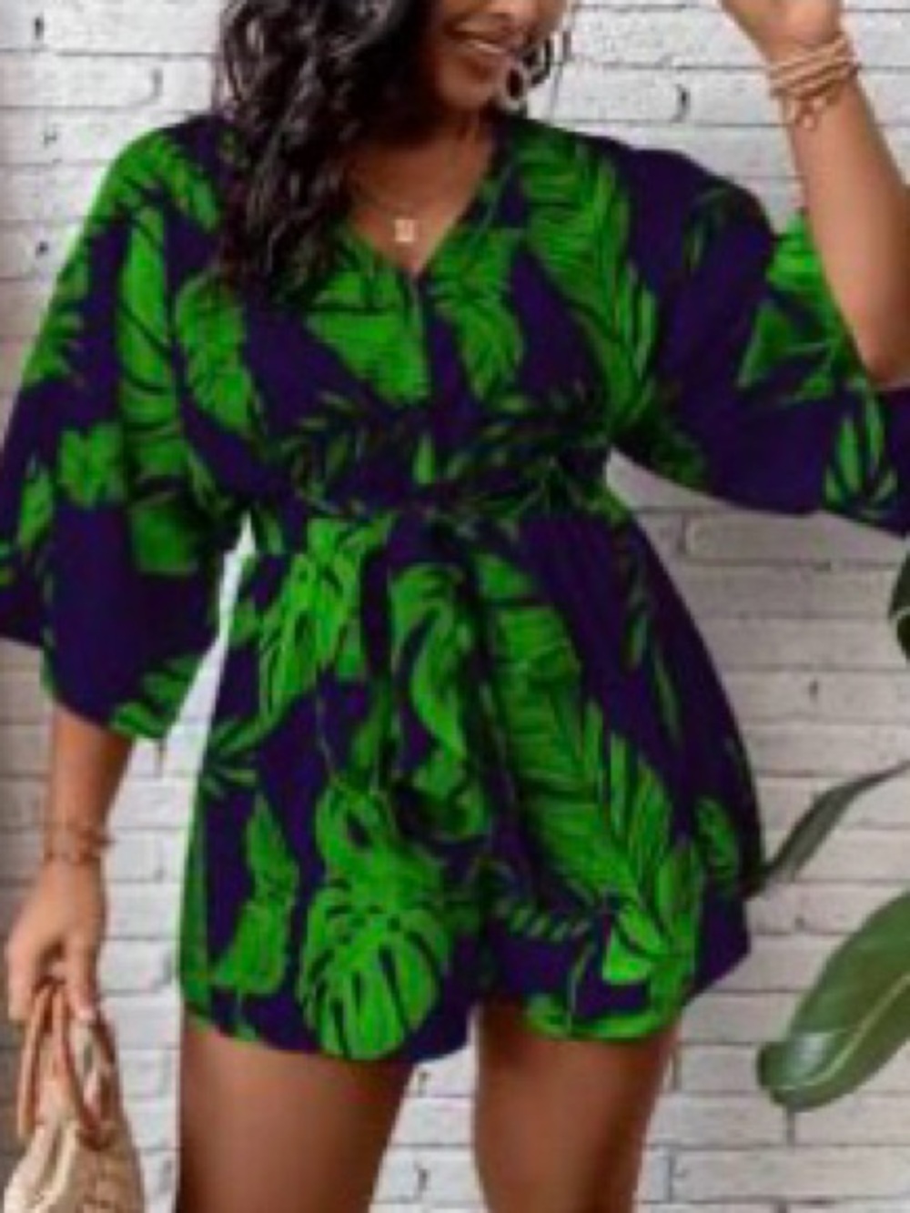 SHEIN Curve Romper